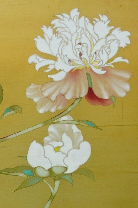 Flower painting - ca 1920-1940(Taisho / Showa) - Koho  -, Antiek en Kunst, Antiek | Overige Antiek