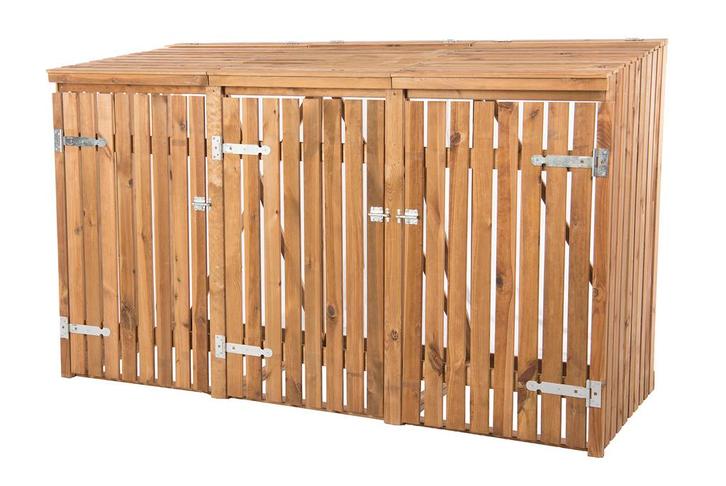 Containerberging hout 3 containers, Tuin en Terras, Bergingen en Tuinkasten, Verzenden