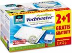 Bison Vochtvreter® Navulzak Neutraal 3x 450 g schikt voor, Doe-het-zelf en Verbouw, Ophalen of Verzenden, Nieuw