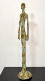 Abdoulaye Derme - sculptuur, “L’Homme silencieux” - 40 cm -, Antiek en Kunst