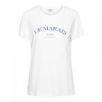 -40% &Co Woman  &Co Woman &co women t-shirt sasha white/ligh, Kleding | Dames, Verzenden, Nieuw, Wit