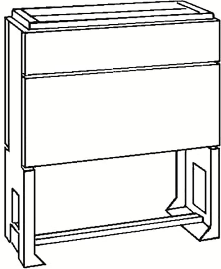 ABB EH3 Polyester voet DIN 00 gemonteerd - 4TBE843390N0100, Doe-het-zelf en Verbouw, Elektra en Kabels, Overige typen, Nieuw, Verzenden