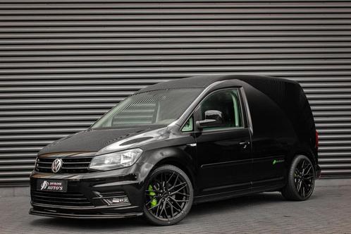 Volkswagen Caddy 2.0 TDI DSG 187PK BTW VRIJ / MARGE / FULL O, Auto's, Bestelauto's, Dealer onderhouden, Lease, Zwart, Automaat