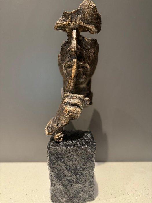 Figuur - Cisza salvador dali - Gepatineerd brons, Antiek en Kunst, Curiosa en Brocante