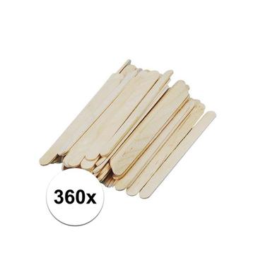 360 naturel ijsstokjes knutselhoutjes 11 x 1,1 cm  - Knuts.. beschikbaar voor biedingen