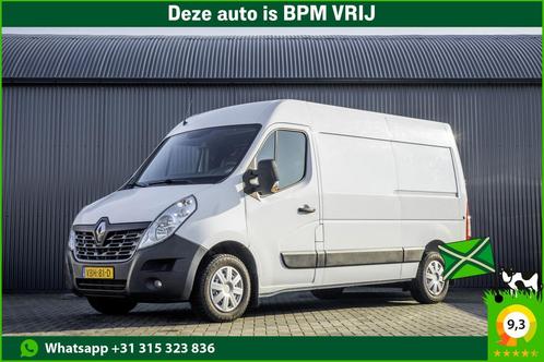 Renault Master 2.3 dCi L2H2 | 146 PK | Euro 6 | Cruise |, Auto's, Bestelauto's, Lease, Handgeschakeld, Wit, Grijs, Stof, Diesel