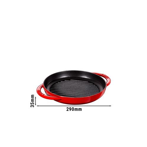 GGM Gastro | STAUB | GRILL PANS - Pure Grill - Ø 230mm - |, Huis en Inrichting, Keuken | Potten en Pannen, Verzenden