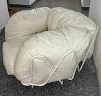 Edra - Francesco Binfaré - Fauteuil - Leder, Metaal - Lounge, Antiek en Kunst, Kunst | Designobjecten