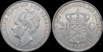 Netherlands Wilhelmina I 2 1/2 gulden(rijksdaalder)1929 z..., Verzenden