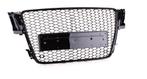 Grill Audi A5 8T (2007-2011) RS Design Piano Black, Ophalen of Verzenden, Nieuw