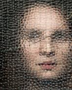 Elizaveta Kalinina - Silhouette Broken glass - self portrait, Antiek en Kunst