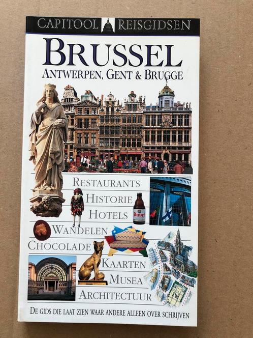 Capitool Reisgids - Brussel - Antwerpen - Gent - Brugge, Boeken, Reisgidsen, Benelux, Reisgids of -boek, Zo goed als nieuw, Capitool