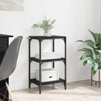 vidaXL Boekenkast Zwart eiken 40 x 33 x 70,5 cm, Huis en Inrichting, Kasten | Boekenkasten, Minder dan 50 cm, Verzenden, Nieuw