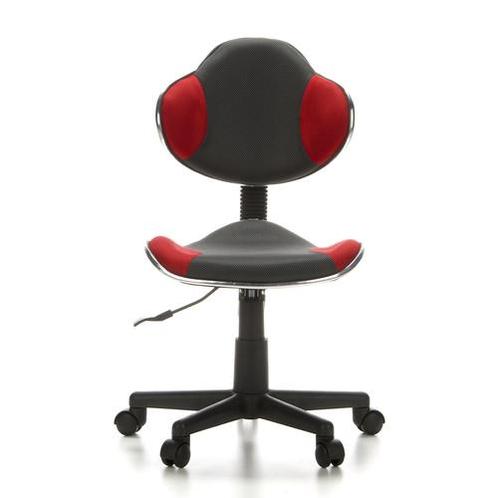 Bureaustoel | Kinderen | Stof | Grijs/Rood | Ergonomisch, Huis en Inrichting, Bureaus, Nieuw, Verzenden