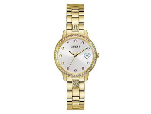 Guess - GW0657L2 - Polshorloge - Dames - Kwarts - Three of, Huis en Inrichting, Woonaccessoires | Overige, Nieuw, Verzenden