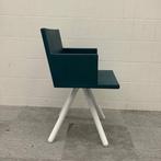 Design L.A.F. Oblique Chair van Jesse Visser, Blauw - wit, Gebruikt, Stof, Ophalen of Verzenden