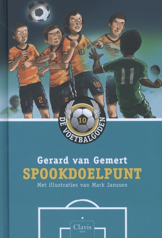 Spookdoelpunt / De Voetbalgoden / 10 9789044817324, Boeken, Kinderboeken | Jeugd | onder 10 jaar, Gelezen, Verzenden