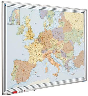 Whiteboard landkaart - Europa