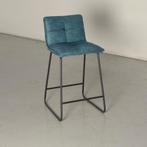 Frontseat barkruk, turquoise, sledeframe, Huis en Inrichting, Nieuw, Ophalen of Verzenden