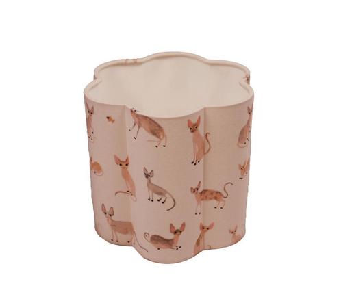 Lampenkap Sphynx Ø 20 cm, Huis en Inrichting, Lampen | Lampenkappen, Minder dan 25 cm, Overige vormen, Crème, Beige, Overige kleuren