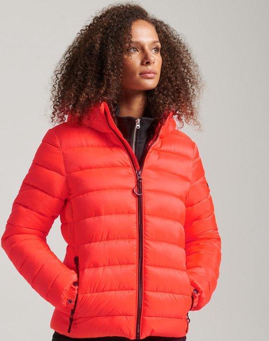 Superdry Maat XS Superdry Hooded Classic Fuji Puffer Dames, Kleding | Dames, Jassen | Winter, Verzenden