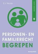9789462908987 Recht begrepen - Personen- en Familierecht ..., Verzenden, Zo goed als nieuw, E.J. Nicolai