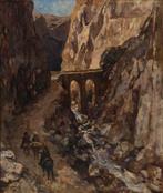 Willem Hendrik van der Nat (1864–1929) - Spaans ravijn