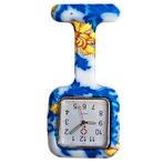 Fako® - Verpleegstershorloge - Siliconen Vierkant - Bloemen, Sieraden, Tassen en Uiterlijk, Horloges | Dames, Verzenden, Nieuw