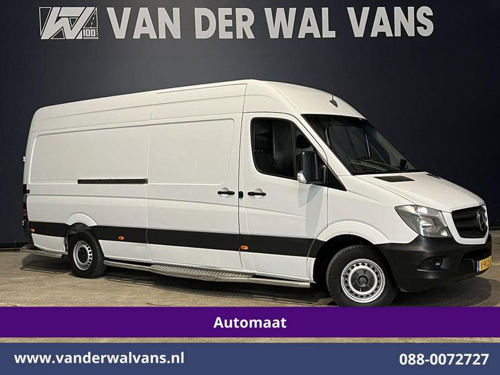 Mercedes-Benz Sprinter | 316NGT Automaat L3H2 Post NL, Auto's, Bestelauto's, Dealer onderhouden, Lease, Automaat, Wit, Financial lease