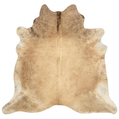 Beige Koeienvel Vloerkleed 150x170 - Stoer & Uniek - Reto..., Huis en Inrichting, Stoffering | Tapijten en Kleden, 150 tot 200 cm