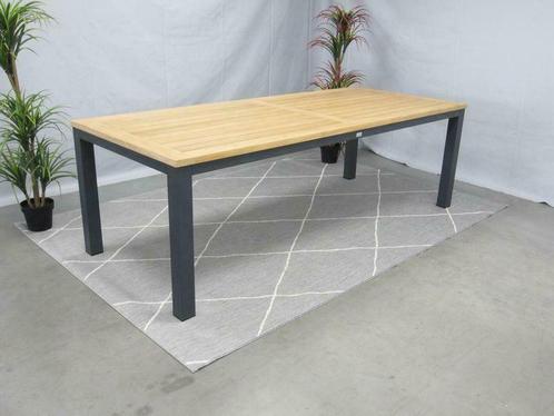 Te Velde Tuinmeubelen palazzo teak tuintafel 240, Tuin en Terras, Tuintafels, Nieuw, Teakhout, Rechthoekig