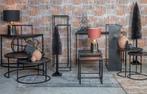 2dekans | Light & Living Zuil Boca - Antiek Lood/Zwart - Set, Huis en Inrichting, Woonaccessoires | Overige, Ophalen of Verzenden