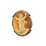 Zilver - Broche - Christus is opgestaan, Antiek en Kunst