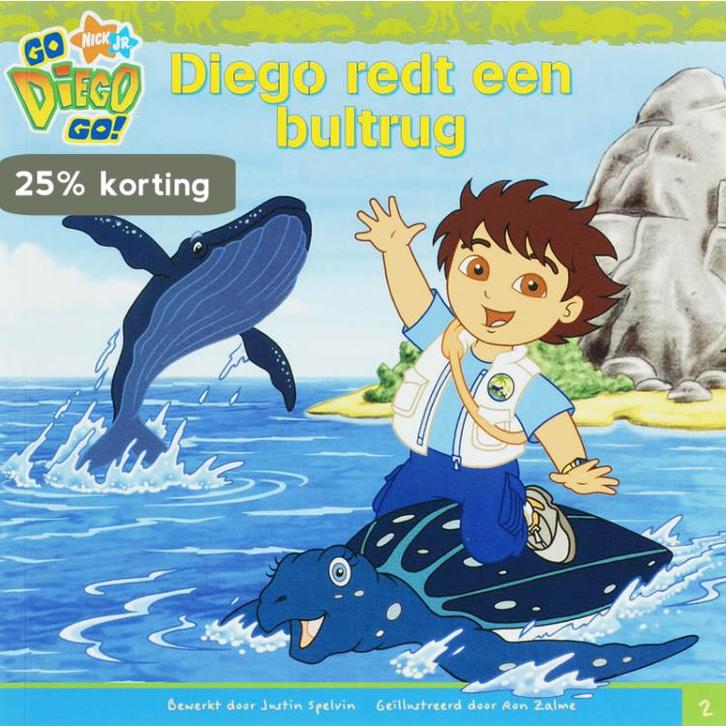Diego redt een bultrug / Diego 9789051598155, Boeken, Kinderboeken | Kleuters, Gelezen, Verzenden