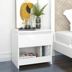 vidaXL Nachtkastjes 2 st 40x30x39 cm bewerkt hout hoogglans, Minder dan 45 cm, Verzenden, Nieuw, Minder dan 55 cm