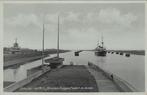 IJMUIDEN - Het M.S. Christiaan Huygens nadert de sluizen, Verzamelen, Verzenden, Gelopen