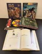 13 Alben + Signaturen + 2 Ex Libris und 1 Originalzeichnung, Nieuw