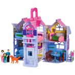 MalPlay Opvouwbaar Villa Poppenhuis met Meubels 18 cm -, Ophalen of Verzenden, Nieuw