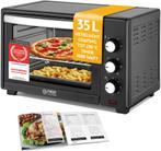 Mini oven - Vrijstaand - 35 Liter - 1600W - Zwart - TZS, Witgoed en Apparatuur, Verzenden, Zo goed als nieuw
