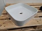 Plieger Fresno opbouwwastafel 42 x 42 cm zonder kraangat, Ophalen of Verzenden, Nieuw, Bad