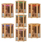 Infraroodcabine Aalborg - 120x120x190 cm - Dubbele Technolog, Verzenden, Nieuw