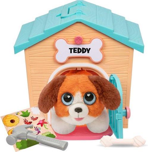 Little Live Pets - My Puppys Home Mini - Puppy knuffel, Kinderen en Baby's, Speelgoed | Knuffels en Pluche, Zo goed als nieuw