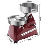 GGM Gastro | Handmatige hamburgermachine - Ø 150 mm - Rood |, Verzenden, Nieuw in verpakking