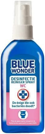 BLUE WONDER WC DESINFECTIE REINIGER SPRAY 100 ML, Verzenden, Nieuw