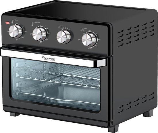 2dekans | TurboTronic AF32MRD Airfryer XXL en Oven – Zwart, Witgoed en Apparatuur, Ovens, Gebruikt, Ophalen of Verzenden