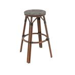 Terras Barkruk Rein Vintage/Café, Tuin en Terras, Ophalen, Nieuw