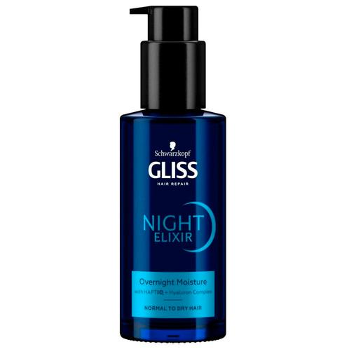 Gliss Overnight Moisture Night Elixir, Sieraden, Tassen en Uiterlijk, Uiterlijk | Haarverzorging, Nieuw, Verzenden