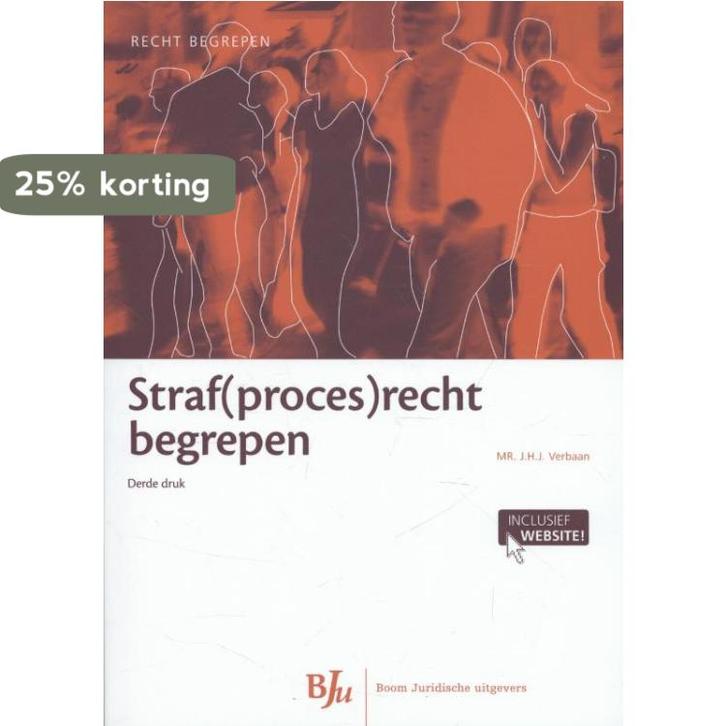 Straf(proces)recht begrepen / Recht begrepen 9789089748058, Boeken, Wetenschap, Gelezen, Verzenden