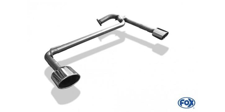 FOX Hyundai Santa Fé 4x4 - DM uitlaatsysteem rechts/links -, Auto-onderdelen, Uitlaatsystemen, Nieuw, Verzenden