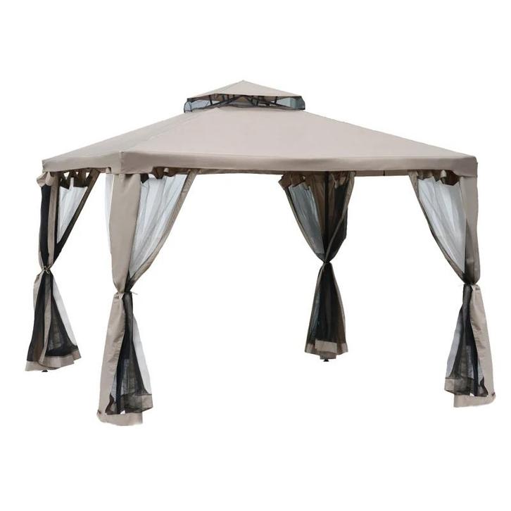 TRUUSK Tuinpaviljoen Partytent - Met 4 Zijwanden - Weerbeste, Tuin en Terras, Partytenten, Nieuw, Verzenden